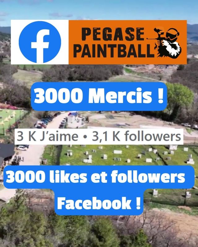 3000 j'aime Facebook